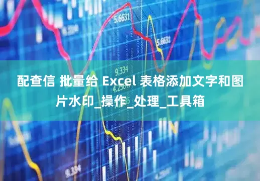配查信 批量给 Excel 表格添加文字和图片水印_操作_处理_工具箱