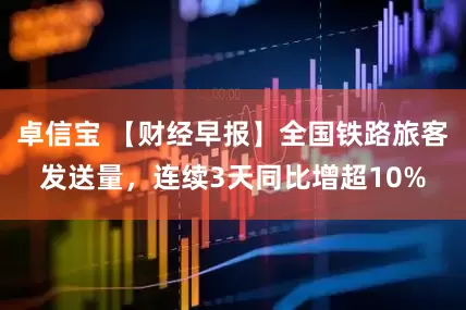 卓信宝 【财经早报】全国铁路旅客发送量，连续3天同比增超10%